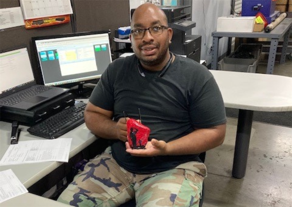 Larnell Mitchell, RMA Coordinator and Former Marine.